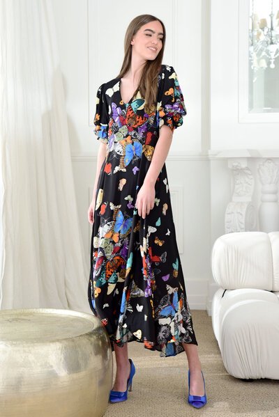 CURATE by Trelise Cooper - Soft Embrace Dress - FLORAL - Size S (Fits – The  Reckless Abandon Boutique